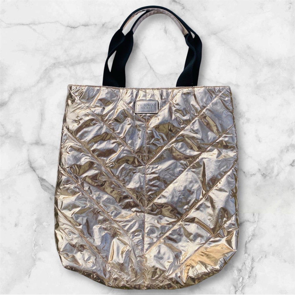 Victoria’s Secret gold bag